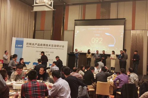 巴斯夫2018產品應用技術交流研討會于上海成功舉辦，共筑創新應用新平臺